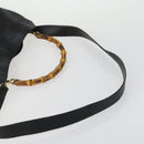 GUCCI Hand Bag Leather nylon 3 Set Black Auth bs31734-5