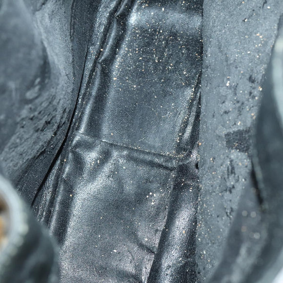 GUCCI Hand Bag Leather nylon 3 Set Black Auth bs31734