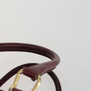 CELINE Macadam Canvas Shoulder Bag 3 Set Brown Red Auth bs31735-6