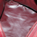 CELINE Macadam Canvas Shoulder Bag 3 Set Brown Red Auth bs31735-8