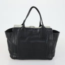 Chloe PRADA Hand Bag Leather 2 Set Black Auth bs31737-11