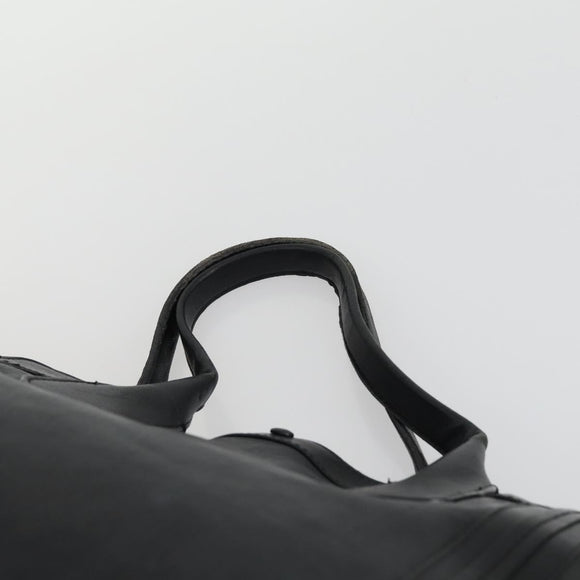 Chloe PRADA Hand Bag Leather 2 Set Black Auth bs31737