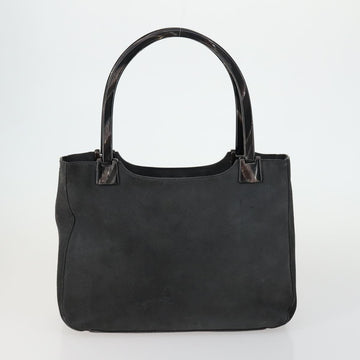 Chloe PRADA Hand Bag Leather 2 Set Black Auth bs31737 - 0