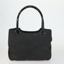 Chloe PRADA Hand Bag Leather 2 Set Black Auth bs31737-3