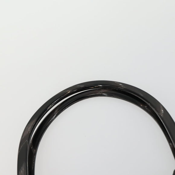 Chloe PRADA Hand Bag Leather 2 Set Black Auth bs31737