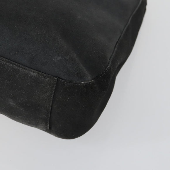 Chloe PRADA Hand Bag Leather 2 Set Black Auth bs31737