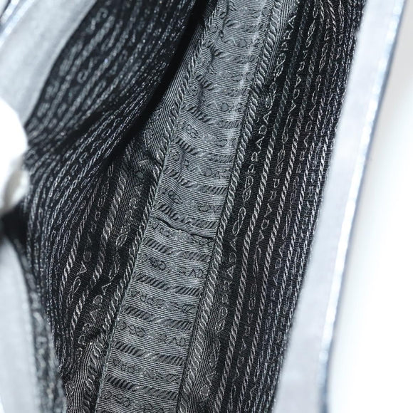 Chloe PRADA Hand Bag Leather 2 Set Black Auth bs31737