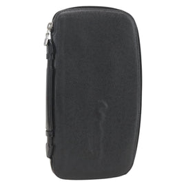 LOUIS VUITTON Taiga Organizer Atoll Travel Case Ardoise M30652 LV Auth bs31738