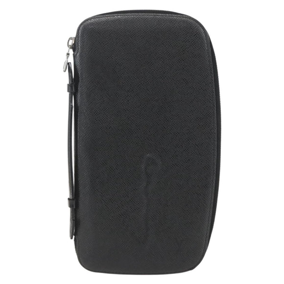 LOUIS VUITTON Taiga Organizer Atoll Travel Case Ardoise M30652 LV Auth bs31738