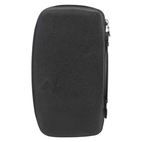 LOUIS VUITTON Taiga Organizer Atoll Travel Case Ardoise M30652 LV Auth bs31738