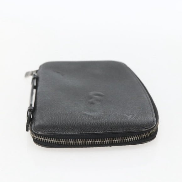 LOUIS VUITTON Taiga Organizer Atoll Travel Case Ardoise M30652 LV Auth bs31738