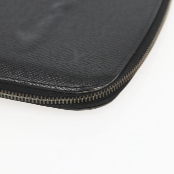 LOUIS VUITTON Taiga Organizer Atoll Travel Case Ardoise M30652 LV Auth bs31738