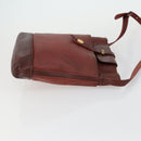CARTIER Must Line Shoulder Bag Leather 4 Set Bordeaux Auth bs31739-4