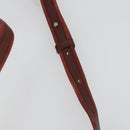 CARTIER Must Line Shoulder Bag Leather 4 Set Bordeaux Auth bs31739-6