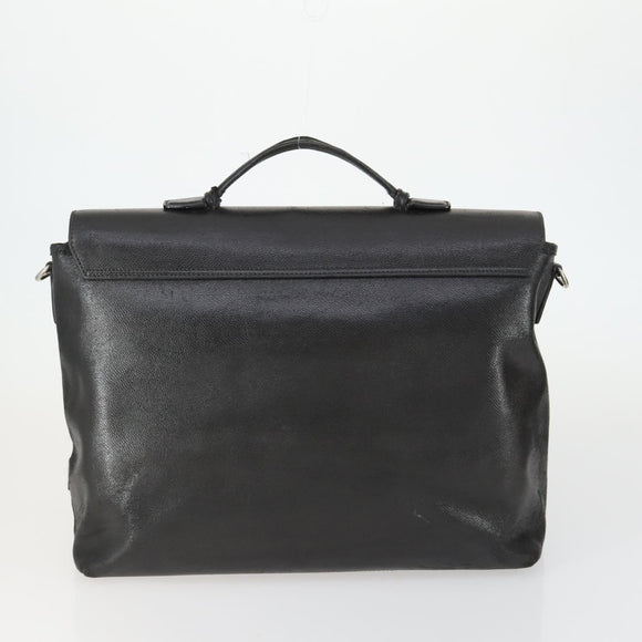Salvatore Ferragamo Shoulder Bag Nylon Leather 3 Set Black Beige Auth bs31740