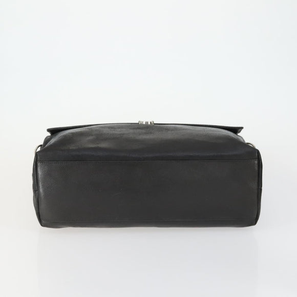 Salvatore Ferragamo Shoulder Bag Nylon Leather 3 Set Black Beige Auth bs31740
