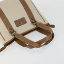 BURBERRY Tote Bag Nylon Canvas Leather 3 Set Beige Brown Auth bs31741-12