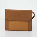 BURBERRY Tote Bag Nylon Canvas Leather 3 Set Beige Brown Auth bs31741-16