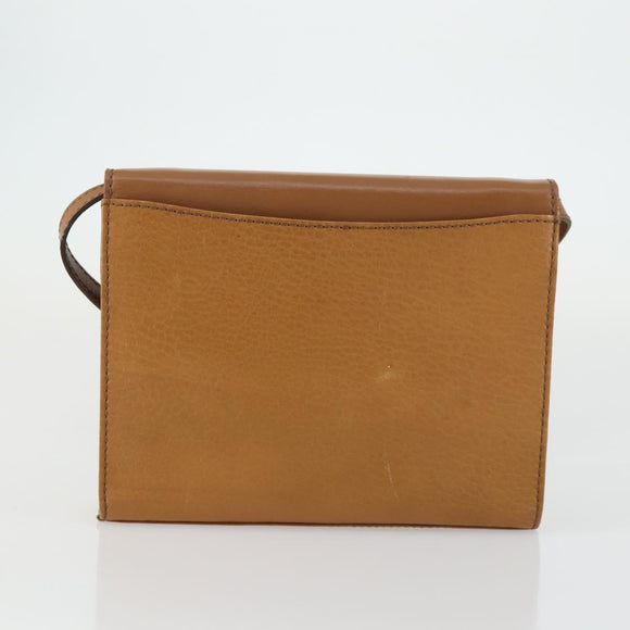 BURBERRY Tote Bag Nylon Canvas Leather 3 Set Beige Brown Auth bs31741