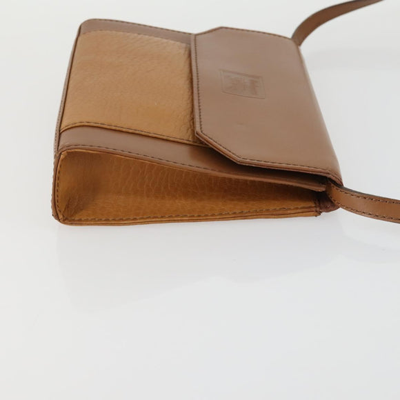 BURBERRY Tote Bag Nylon Canvas Leather 3 Set Beige Brown Auth bs31741