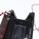 CHANEL Chain evening bag Shoulder Bag plexi Black Pink CC Auth bs31743SM-20
