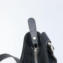 GUCCI GG implementation Shoulder Bag PVC Black Silver 201446 Auth bs31747-9