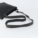 GUCCI GG implementation Shoulder Bag PVC Black Silver 201446 Auth bs31747-7