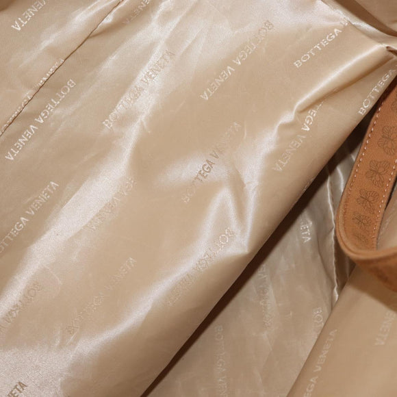 BOTTEGAVENETA Tote Bag Canvas Brown Auth bs31748