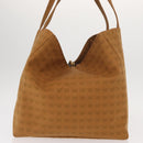 BOTTEGAVENETA Tote Bag Canvas Brown Auth bs31748-3