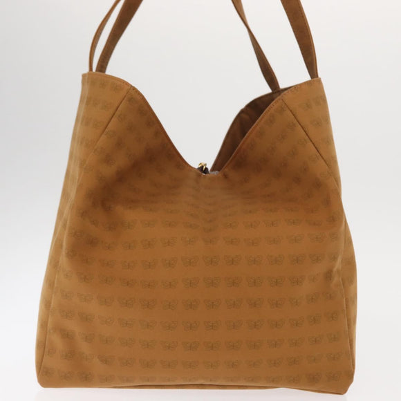 BOTTEGAVENETA Tote Bag Canvas Brown Auth bs31748