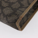 SAINT LAURENT Clutch Bag PVC Leather Beige Gray Auth bs31751-11