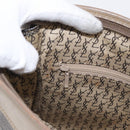 SAINT LAURENT Clutch Bag PVC Leather Beige Gray Auth bs31751-18