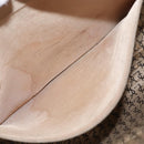 SAINT LAURENT Clutch Bag PVC Leather Beige Gray Auth bs31751-19