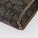 SAINT LAURENT Clutch Bag PVC Leather Beige Gray Auth bs31751-9