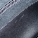 BURBERRY Nova Check Hand Bag Wool Leather Red Black Silver Auth bs31760-18