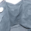 BURBERRY Nova Check Hand Bag Wool Leather Red Black Silver Auth bs31760-20