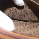 SAINT LAURENT Y Stitch Hand Bag Leather Brown Gold Auth bs31762-23