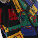 SAINT LAURENT Backpack Nylon Multicolor Gold Auth bs31764-16