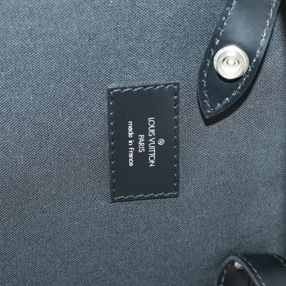 LOUIS VUITTON Taiga Pegas 55 Suitcase Black Boreal M32666 LV Auth bs31775