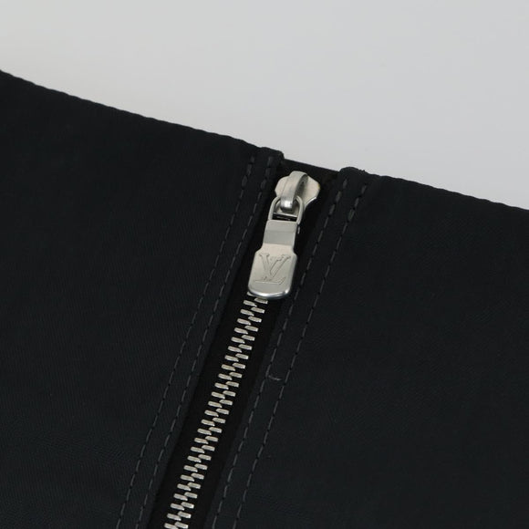 LOUIS VUITTON Taiga Pegas 55 Suitcase Black Boreal M32666 LV Auth bs31775