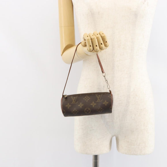 LOUIS VUITTON Monogram Papillon Täschchen LV Auth bs31776