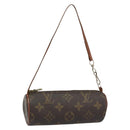 LOUIS VUITTON Monogram Papillon Täschchen LV Auth bs31776-1