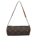 LOUIS VUITTON Monogram Papillon Täschchen LV Auth bs31776-13