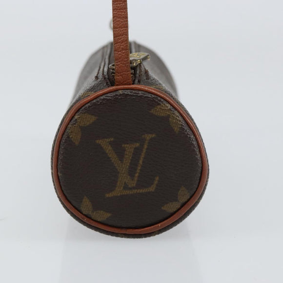 LOUIS VUITTON Monogram Papillon Täschchen LV Auth bs31776