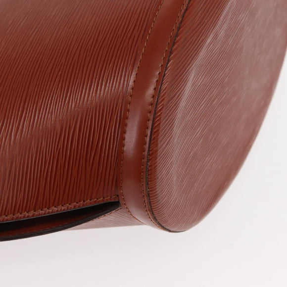LOUIS VUITTON Epi Saint Jacques Shopping Shoulder Bag Brown M52263 Auth bs31780