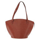 LOUIS VUITTON Epi Saint Jacques Shopping Shoulder Bag Brown M52263 Auth bs31780-13