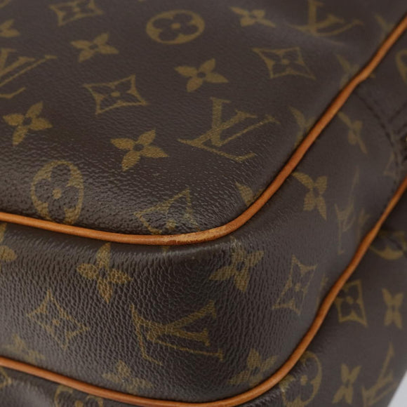 LOUIS VUITTON Monogram Reporter GM Shoulder Bag M45252 LV Auth bs31781
