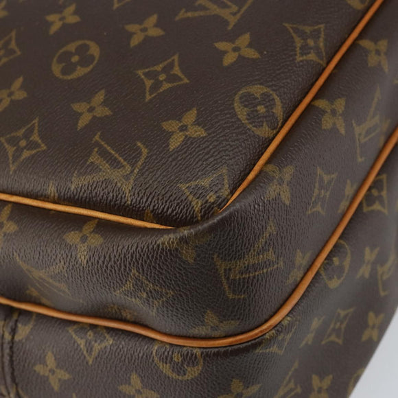 LOUIS VUITTON Monogram Reporter GM Shoulder Bag M45252 LV Auth bs31781