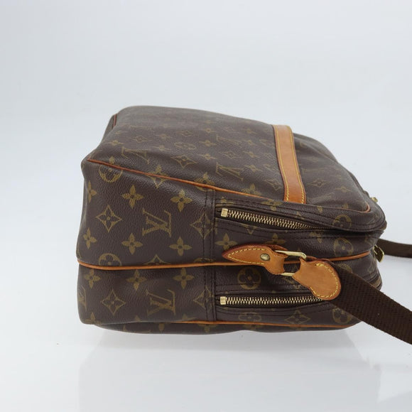 LOUIS VUITTON Monogram Reporter GM Shoulder Bag M45252 LV Auth bs31781