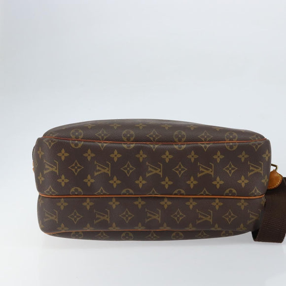 LOUIS VUITTON Monogram Reporter GM Shoulder Bag M45252 LV Auth bs31781